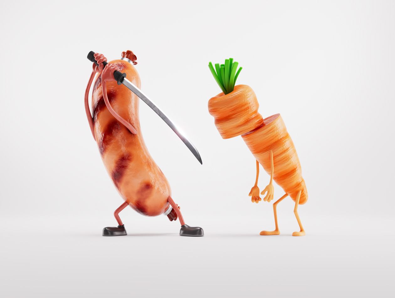 FastCompany_FoodFight_Sausage_vs_Carrot